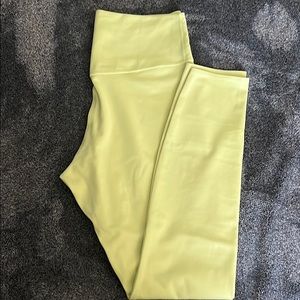 Nike lime green active leggings